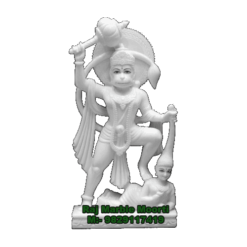 Marble Hanuman Idol