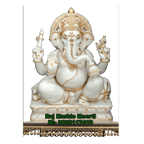 Ganesh Marble Murti