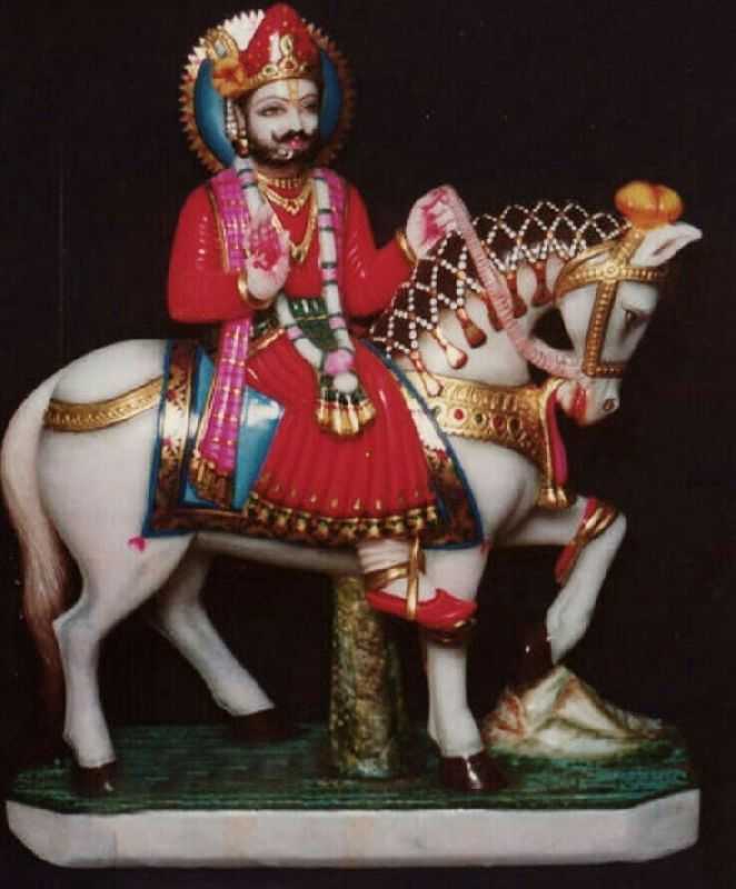 Marble Ramdevji Idol