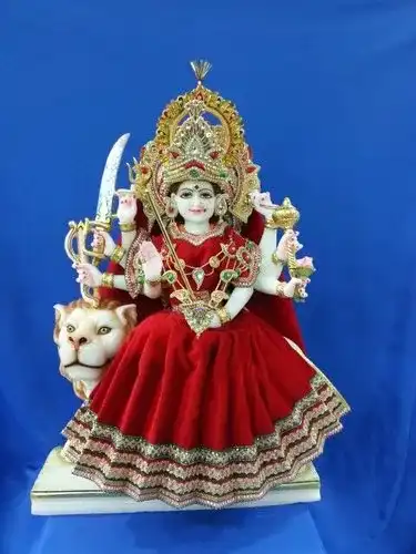 Durgaji Marble Statue