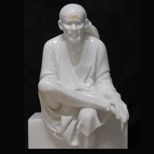 Saibaba Marble Idol