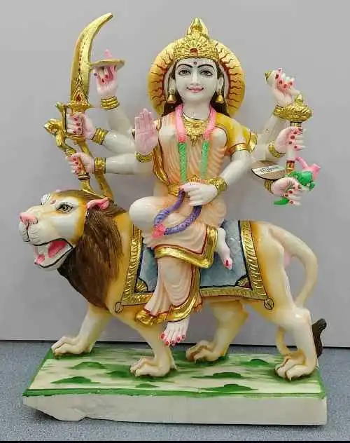 Durgaji Marble Murti