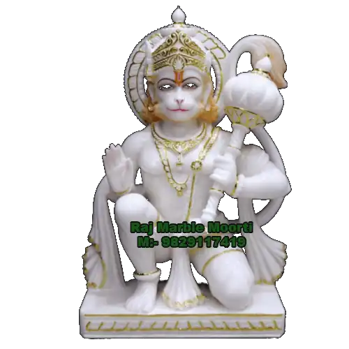 Marble Hanuman Statue