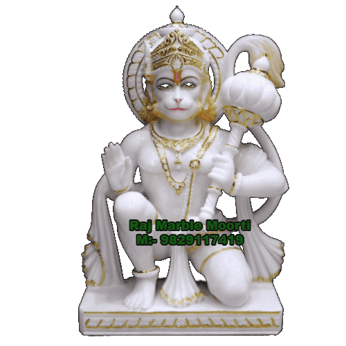 Marble Hanuman Statue