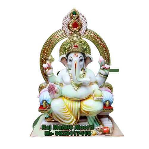 Marble Ganesh Moorti