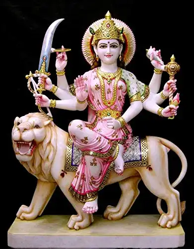 Durgaji Marble Moorti